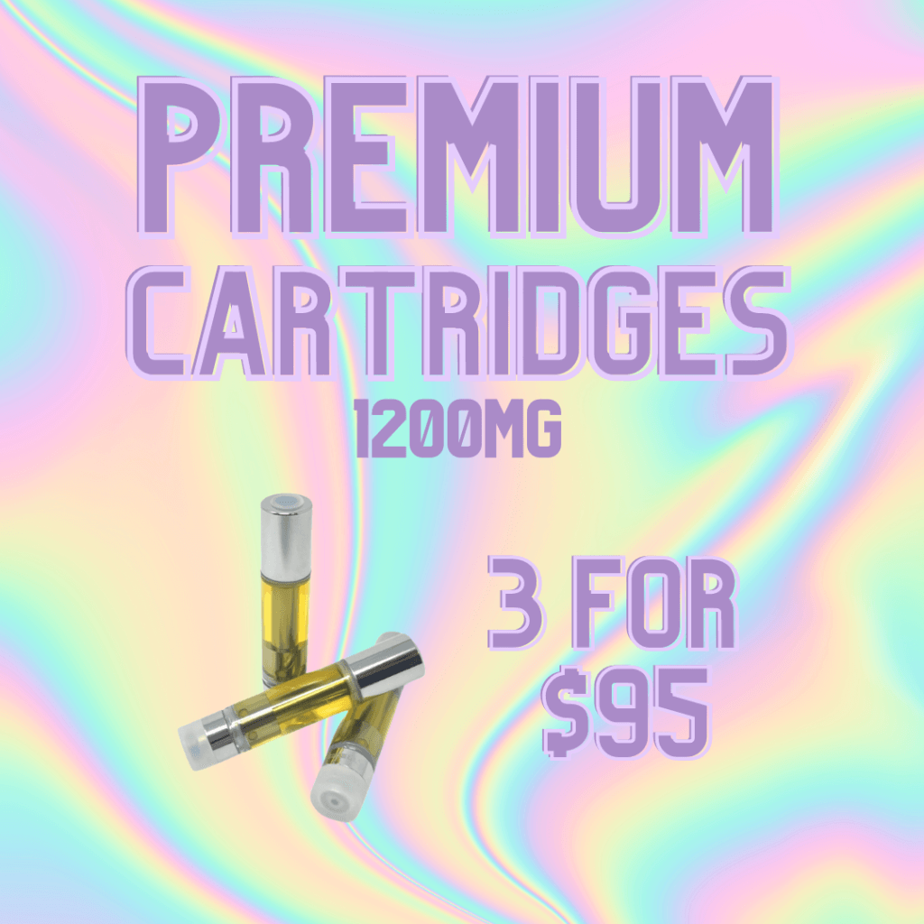 InHouse Premium Cartridges 1200mg Bundle Deal BC Medi Chronic