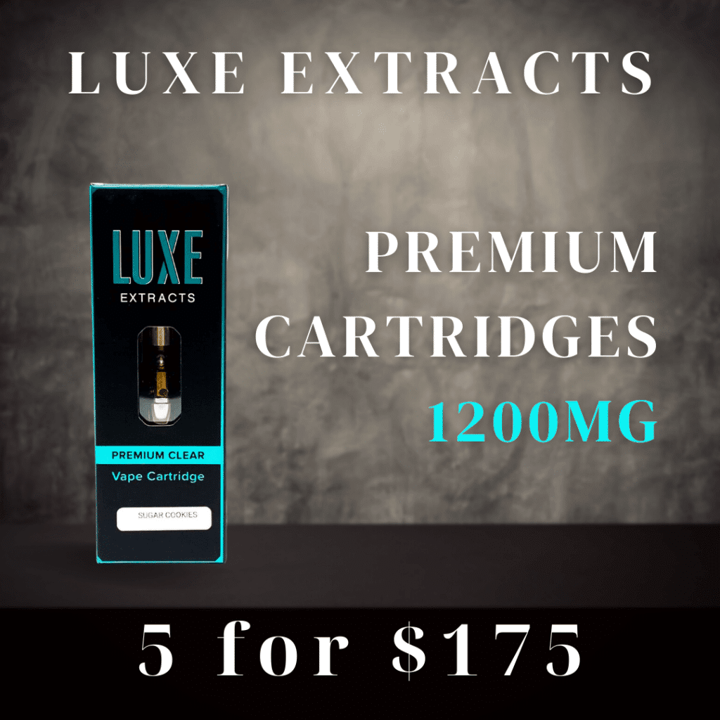 Premium Cartridges by Luxe Extracts 1200mg BC Medi Chronic