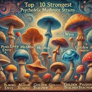 Top Strongest Mushroom Strains