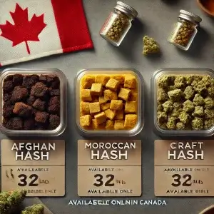 Popular Types of Hash Available Online