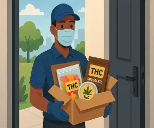 THC Edibles Delivery in Fast Private Convenient