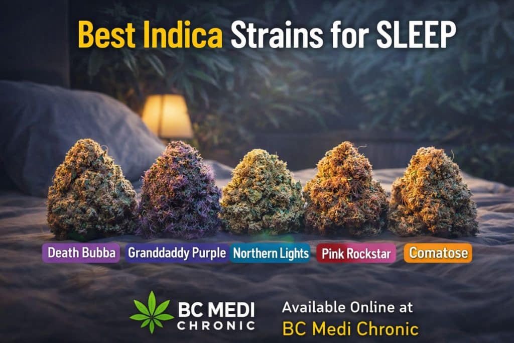 Best Indica Strains for Sleep Deep Rest Starts Here