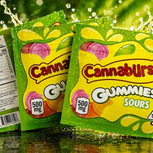 Cannaburst Gummies Sour 500mg
