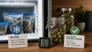 Can You Freeze Weed? What Happens to THC, Terpenes & Trichomes
